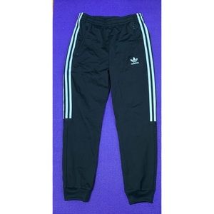 Adidas track pants (boys L,Women small)